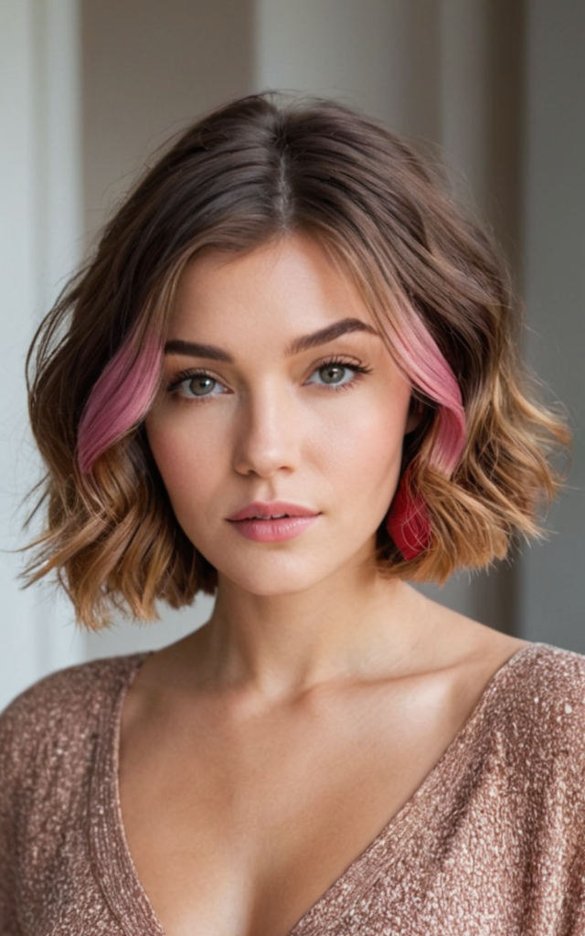 short wavy bob