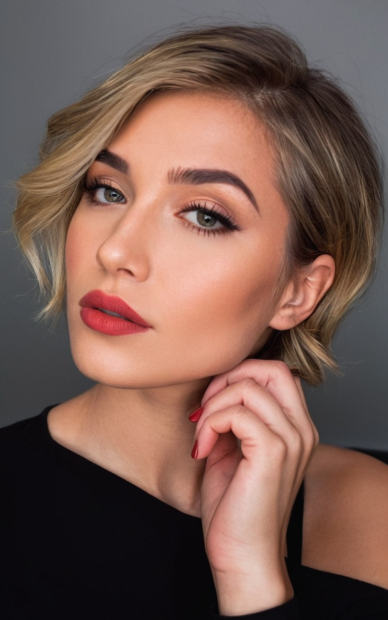 17 Chic Short Hairstyles With Side-Swept Bangs - Best Review