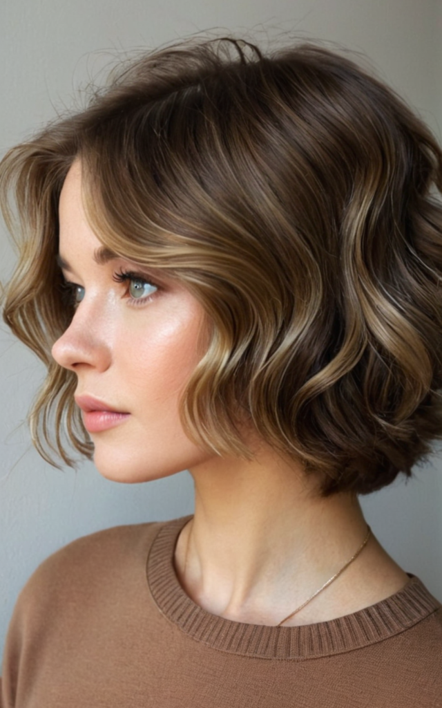 short wavy