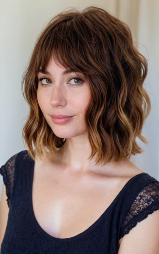 short wavy