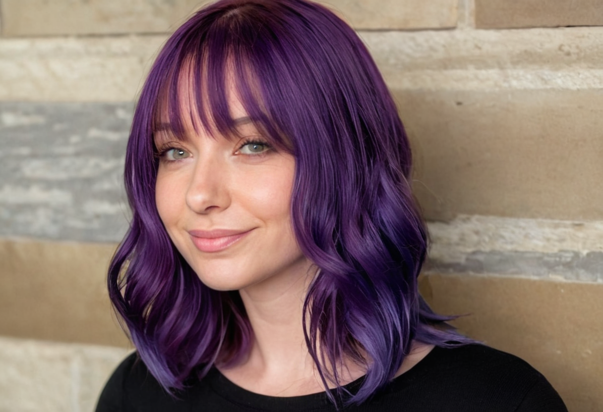 purple hair color